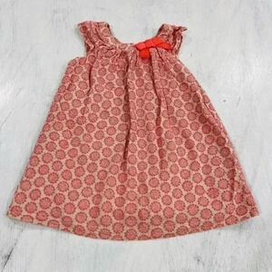 Cherokee Cap Sleeveless Stitched Pattern Dress Size 3T